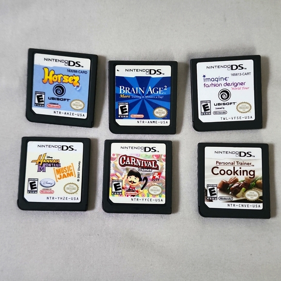 Nintendo Other - Bundle of 6 Nintendo DS games - games only